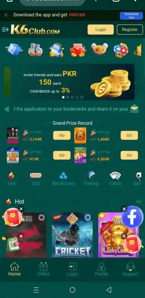 K6Club Game APK Download (Latest Version 2026) 每 Play And Earn Real Money Online 2 image 12