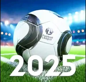 Football League gameplay showing 3D graphics and real football action