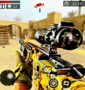 Download FPS Strike Ops APK �C Modern Arena 3D shooter game with team modes, weapons, features, gameplay review, pros & cons, and installation guide.