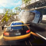 Asphalt 8: Airborne 每 Complete Racing Game Review & Download Guide 1 Asphalt 8 Airborne gameplay screenshot showing high speed car racing and nitro boost action