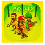Survive Squad Game screenshot showing gameplay features