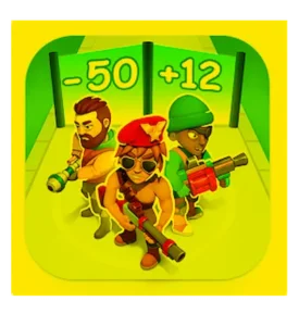 Survive Squad Game screenshot showing gameplay features