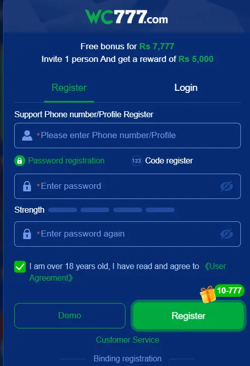 WC777 Game Apk Download 每 Top Earning App in Pakistan (2026) 3 image 2026 04 09T124815.930 1