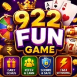 922Fun Game Top Real Money Earning App for Android 2026 1 922Fun Game APK interface showing real money earning games, bonus rewards and secure wallet features for Android users in 2026